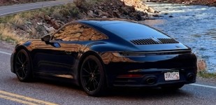 Porsche with Flexfilm Window Tint